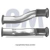 PEUGE 1717QW Exhaust Pipe